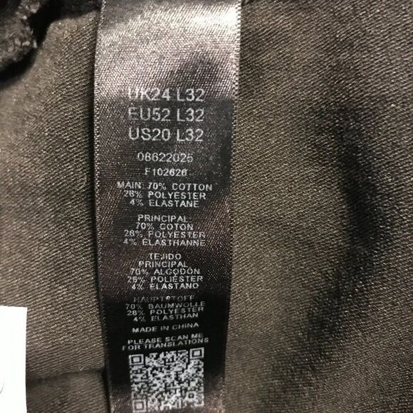 Women's Black pull on pants size 20 - Picture 3 of 5